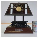 Working LIONEL 700E Animated Train/Railroad Desk Lamp