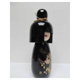 Excellent Vintage Handmade Japanese Kokeshi Doll w/Original Box