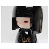 Excellent Vintage Handmade Japanese Kokeshi Doll w/Original Box