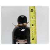 Excellent Vintage Handmade Japanese Kokeshi Doll w/Original Box