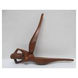 Vintage Hand Carved Figural Nude Nutcracker