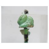 2 Vintage Native American Turquoise Necklaces - One Carved Fetish Necklace