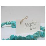 2 Vintage Native American Turquoise Necklaces - One Carved Fetish Necklace