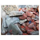 Estate Lot of Polished Gemstones - Mostly Agates