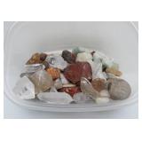 Estate Lot of Polished & Unpolished Gemstones