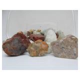Estate Lot of Polished & Unpolished Gemstones