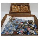 Estate Lot of Polished Gemstones - Great Size for Jewelry Making