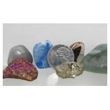 Estate Lot of Polished Gemstones - Great Size for Jewelry Making