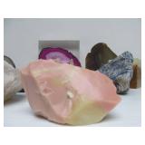 Estate Lot of LARGER Stones - Agates, Quartz Geodes etc
