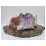 Estate Lot of LARGER Stones - Agates, Quartz Geodes etc