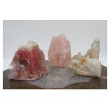 Estate Lot of LARGER Stones - Agates, Quartz Geodes etc