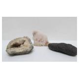 Estate Lot of LARGER Stones - Agates, Quartz Geodes etc