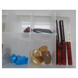 Estate Lot of Polished Gemstones - Great Size for Jewelry Making