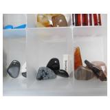 Estate Lot of Polished Gemstones - Great Size for Jewelry Making