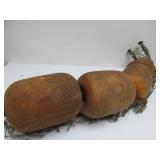 LARGE Vintage Japanese Glass Fishing Float etc