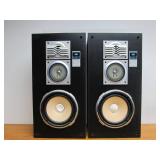 Great Looking Working Set of Vintage SANSUI Model S-517 Speakers