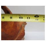 Very Nice Burled Wood Basket