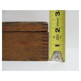 Set of Antique Hand Painted Mahjong Tiles in Dovetailed Wood Box