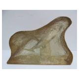 Very Coo Large Vintage Acrylic Dolphin Sculpture