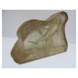 Very Coo Large Vintage Acrylic Dolphin Sculpture