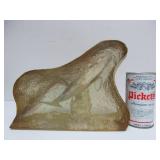 Very Coo Large Vintage Acrylic Dolphin Sculpture