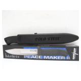 Brand New Unused COLD STEEL "Peace Maker II" Fixed Blade Knife