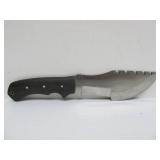 Awesome iPak - D2 Hunting/Camping Knife w/Leather Sheath