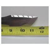 Awesome iPak - D2 Hunting/Camping Knife w/Leather Sheath