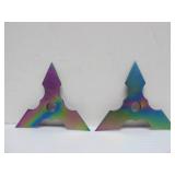 Group of Steel Throwing Stars