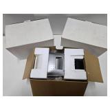 2 Brand New in Box Retro 5.5" Black & White Portable TV