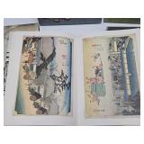 Very Nice Group of 4 LARGE Vintage Japanese Art Books w/Outer Covers