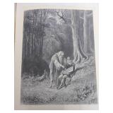 Estate Lot of Old Antique Hardcover GUSTAVE DORE Illustrated Books - Books #13