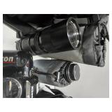 HUGE Estate Lot of Assorted Vintage Cameras Lenses etc