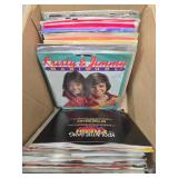 Estate Lot of Assorted Vintage Vinyl 45 Records #2 - Mixed Genre - UNSEARCHED