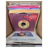 Estate Lot of Assorted Vintage Vinyl 45 Records #2 - Mixed Genre - UNSEARCHED