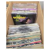 Estate Lot of Assorted Vintage Vinyl 45 Records #2 - Mixed Genre - UNSEARCHED
