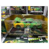 LARGE Lot of JOHN DEERE Diecast Race Cars - All Mint in Packaging