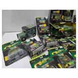 LARGE Lot of JOHN DEERE Diecast Race Cars - All Mint in Packaging