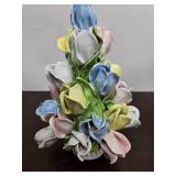 Lovely Vintage Italian Capodimonte Floral Tree