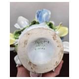 Lovely Vintage Italian Capodimonte Floral Tree