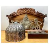 3 Vintage Oriental Decor Items