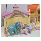 Great Group of Orig Vintage MY LITTLE PONY Playsets & Accessories