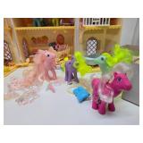 Great Group of Orig Vintage MY LITTLE PONY Playsets & Accessories