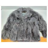 Beautiful FURROCIOUS Faux Fur Coat - Gray