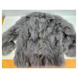 Beautiful FURROCIOUS Faux Fur Coat - Gray