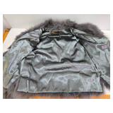 Beautiful FURROCIOUS Faux Fur Coat - Gray