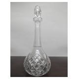 Nice Antique Cut Crystal Decanter w/Stopper