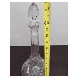 Nice Antique Cut Crystal Decanter w/Stopper