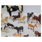 Large Estate Lot of Assorted Vintage Horses