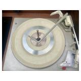 Nice Working Mid Century GARRARD Turntable / Stereo Cabinet